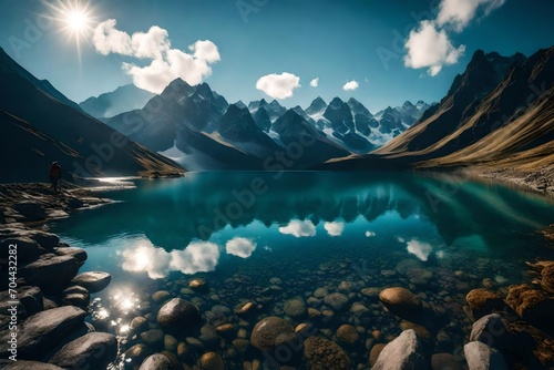 lake and mountains © Ateeq