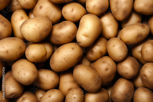 Spud Spectacle: Crowd of Potatoes Background