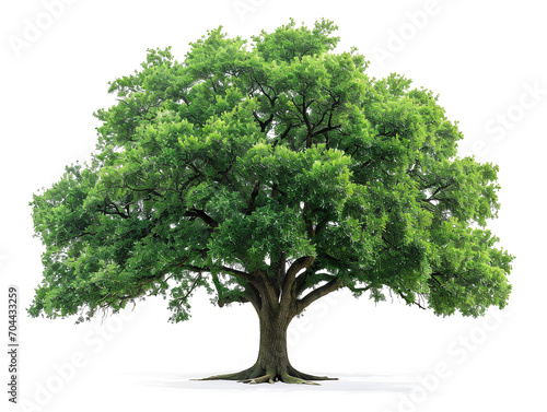 Beautiful big tree on transparent background PNG