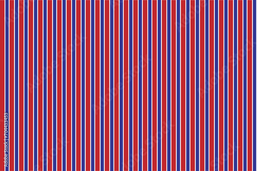 Red, Blue and white stripes pattern background