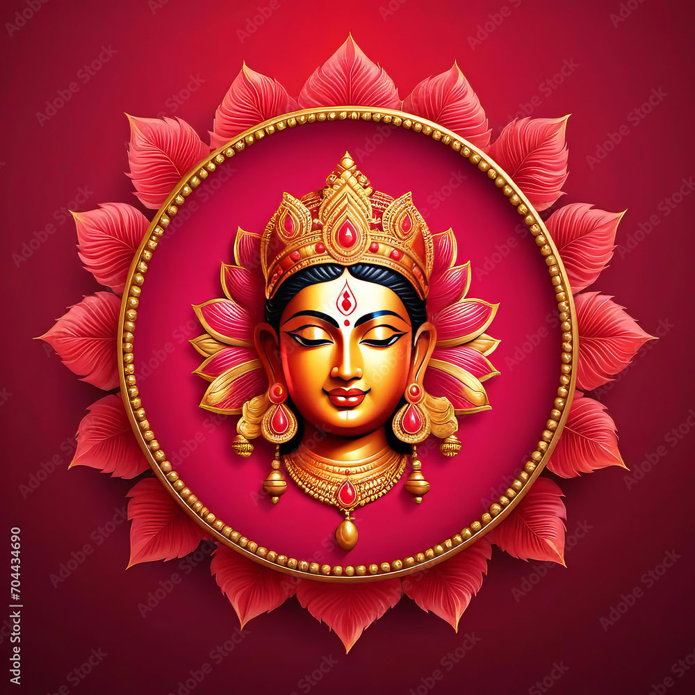 vector illustration, banner of Indian festival of God Sri Drughi, Happy Durga Puja Subh Navratri vector illustration, banner of Indian festival of God Sri Drughi, Happy Durga Puja Subh Navratri