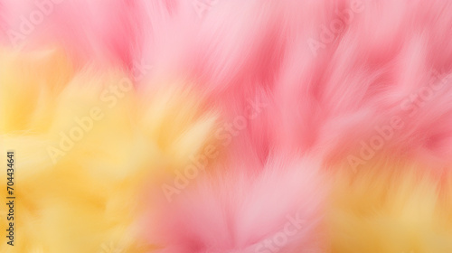 yellow and pink cotton candy fairy floss as a background photo