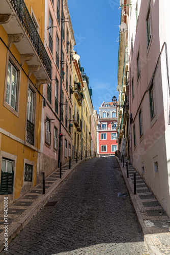 Lisbon. Portugal. Street of old town © anatoliil