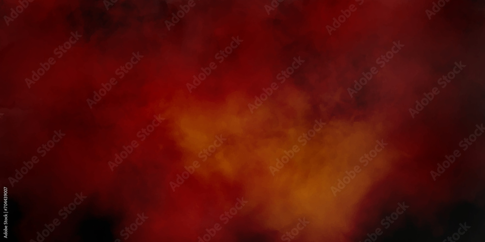 Abstract red black watercolor grunge background texture. dark background.