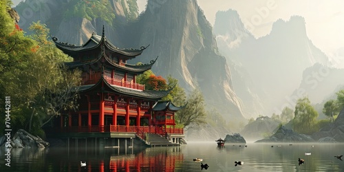 chinese temple photo