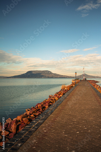 Pier in the sea