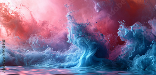 abstract watercolor painting