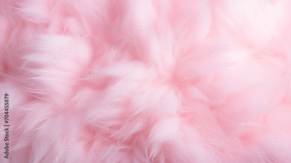 colorful pink fluffy cotton candy background soft color