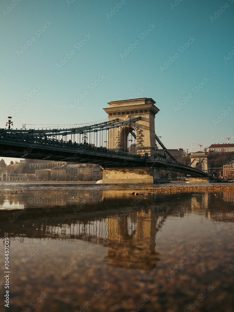 Fototapeta premium A flood is passing through Budapest!