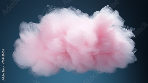 cotton candy isolated