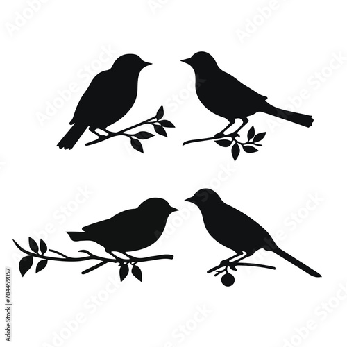 Vector Collection of Bird Silhouettes