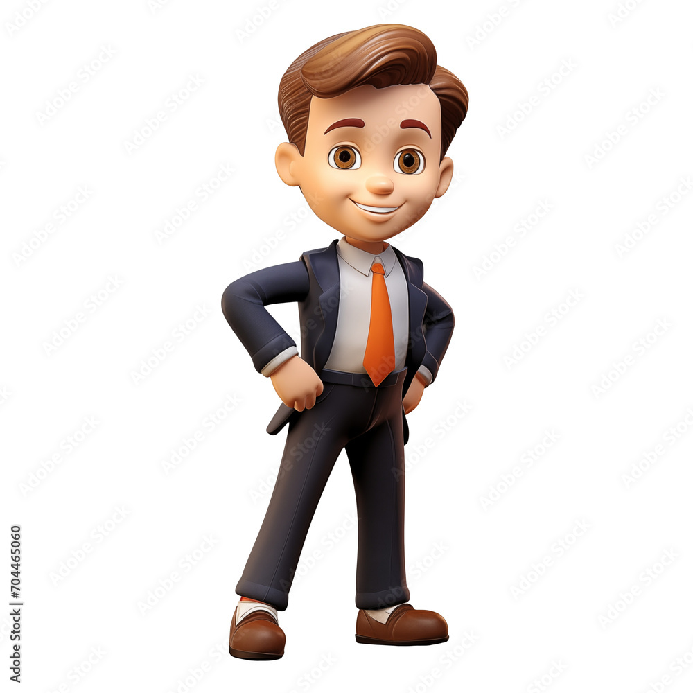 Businessman cartoon isolated Businessman cartoon isolated