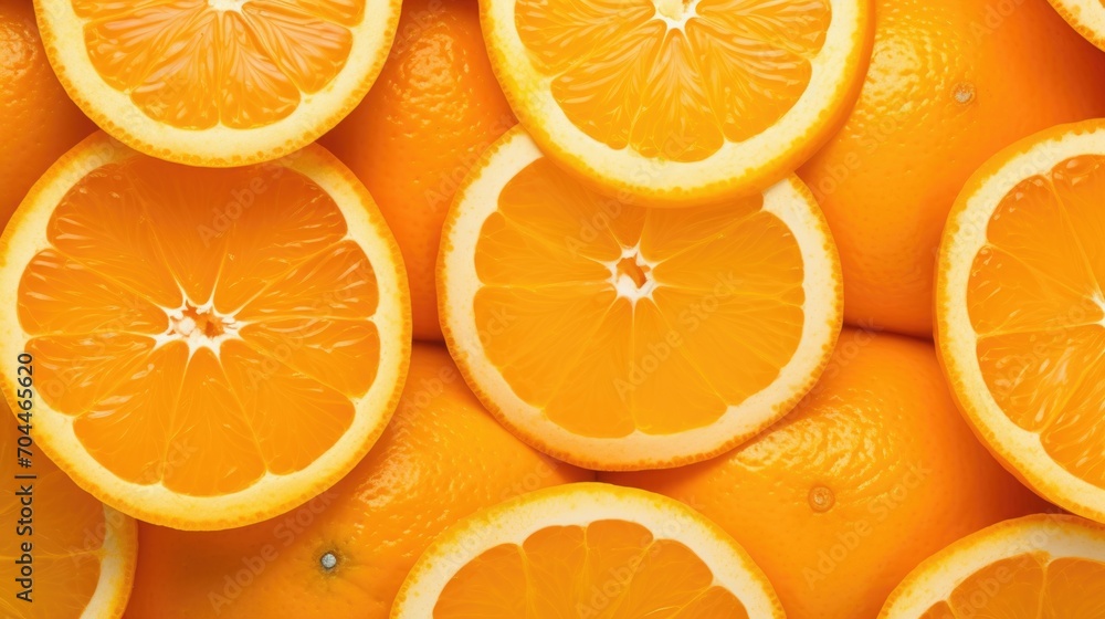 Fototapeta premium slices of orange