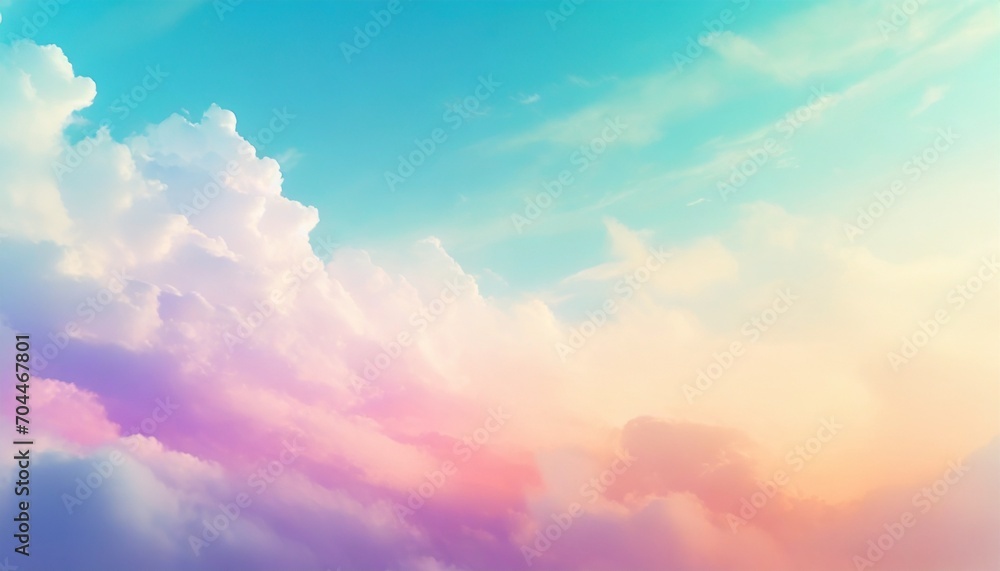 pastel gradient mystical fantasy cloudscape hd phone wallpaper ai generated