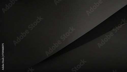 abstract background of black paper with folds
