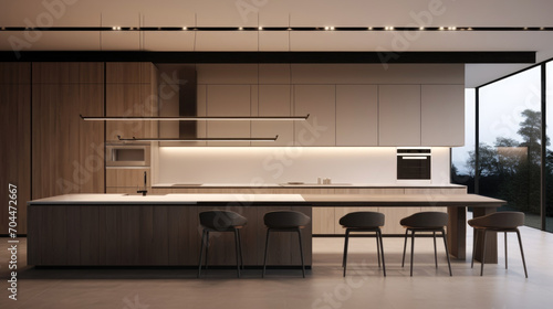 modern kitchen interior