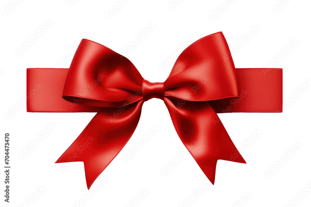 Silk red ribbon with bow isolated. Gift boxes. Silk red ribbon with bow isolated. Gift boxes.