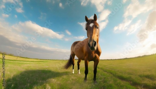 horse in the field © Enzo