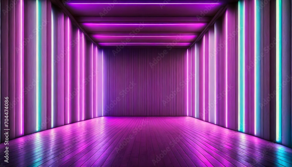 neon room background