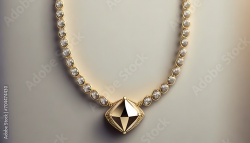 beautiful diamond necklace in studio wallpaper background
