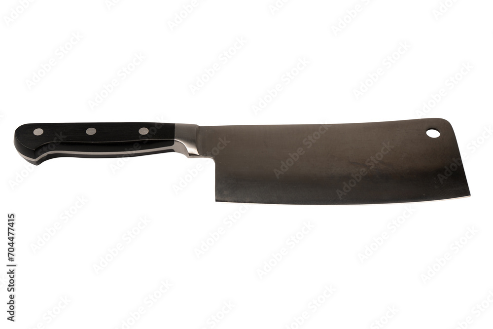 A knife isolated on white background. A knife isolated on white background.
