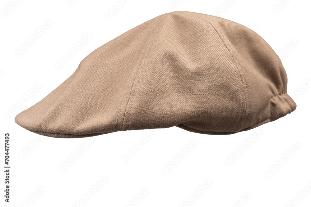 Ascot cap isolated on a white background. Ascot cap isolated on a white background.