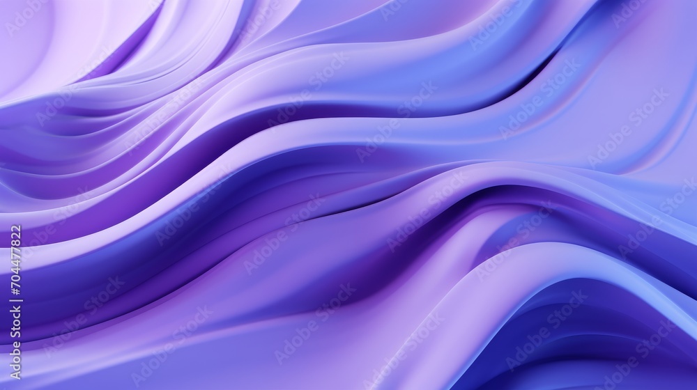 Obraz premium Purple and Blue Wavy Lines Background