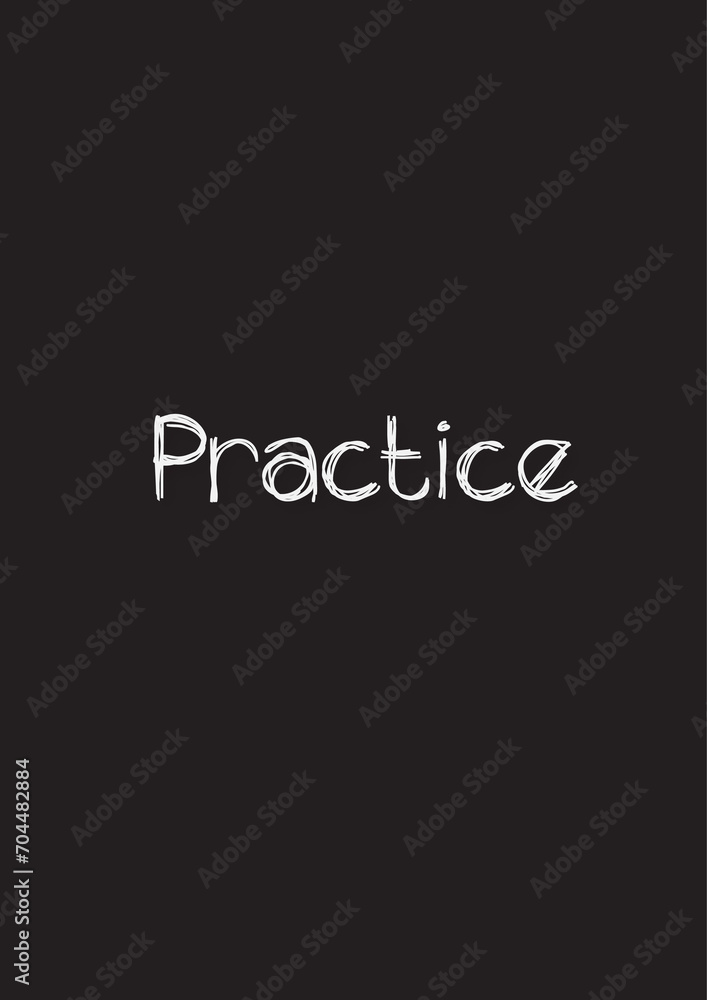 practice typography wallpaper 