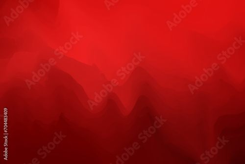 Gradient Red Watercolor Background. Abstract Wallpaper. Vector Illustration. Banner