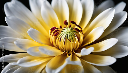 white and yellow flower © Prism Images