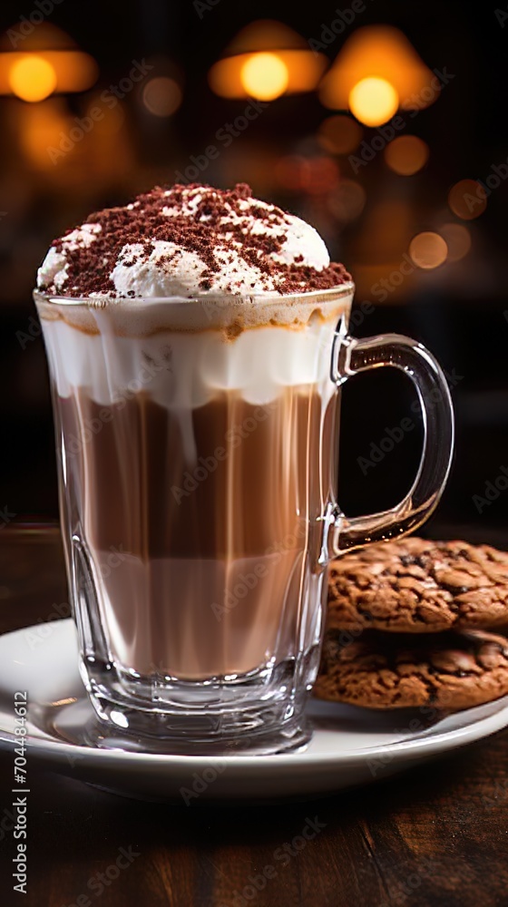 A Close-up of a Freshly Brewed Cup of Coffee with a Plume of Steam Rising From The Surface A Close-up of a Freshly Brewed Cup of Coffee with a Plume of Steam Rising From The Surface