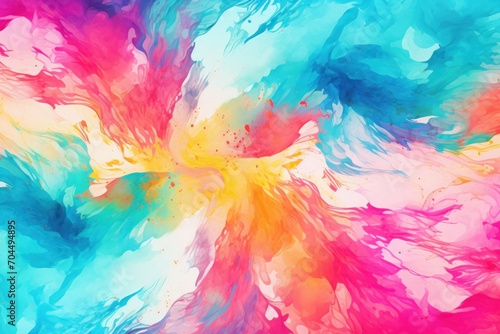 Vibrant abstract color explosion  artistic background
