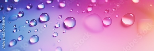 Water drops. abstract gradient background. Droplets texture. iridescent gradient. A highly textured image. Small depth of field. selective soft focus