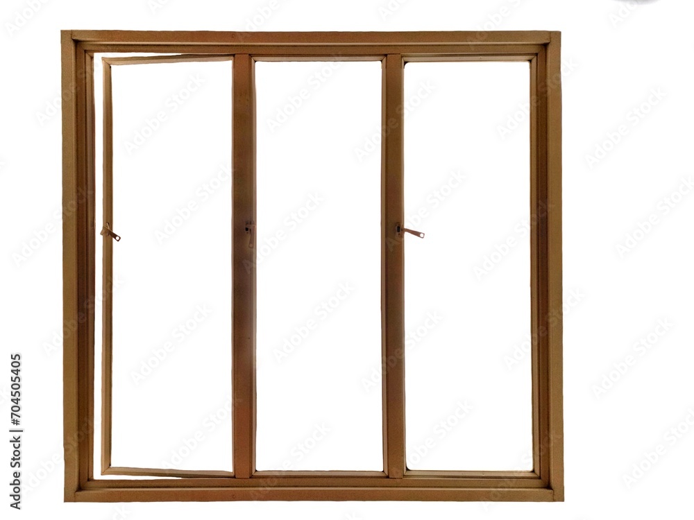 wooden window frame wooden window frame