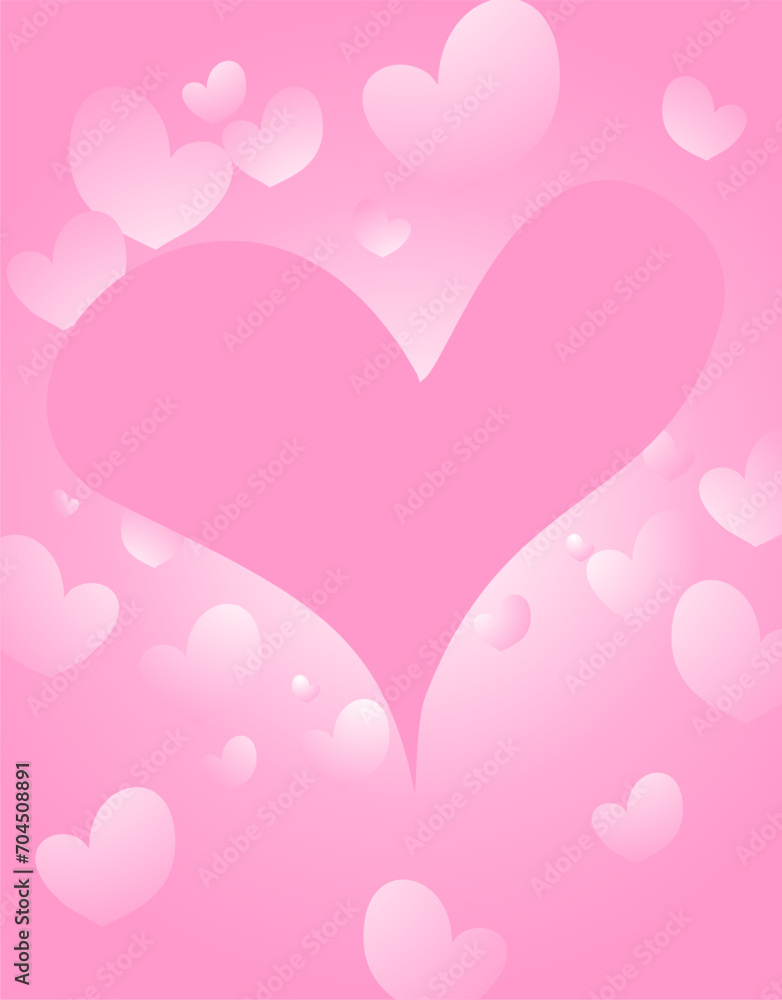 Pink background,Valentine's day and mother's day. Cute love sale banner or greeting card Pink background,Valentine's day and mother's day. Cute love sale banner or greeting card