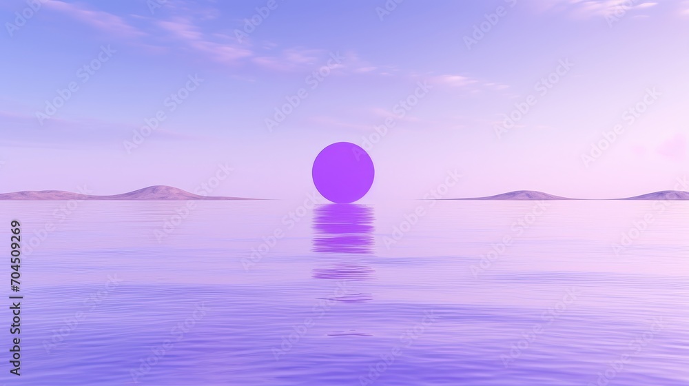An image very light purple in nature, minimalist and clean and fresh representing a multiple choice quiz