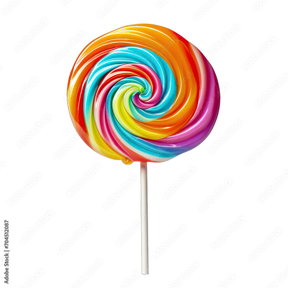 Lollipop Swirl - Vibrant and Sweet. Isolated on a Transparent Background. Cutout PNG. Lollipop Swirl - Vibrant and Sweet. Isolated on a Transparent Background. Cutout PNG.