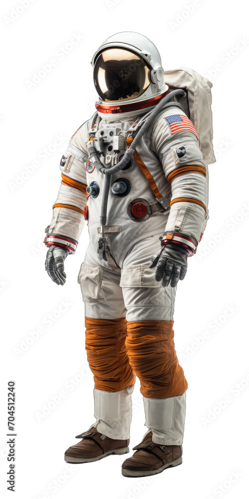 Astronaut in Space Suit - Brave and Adventurous. Isolated on a Transparent Background. Cutout PNG. Astronaut in Space Suit - Brave and Adventurous. Isolated on a Transparent Background. Cutout PNG.