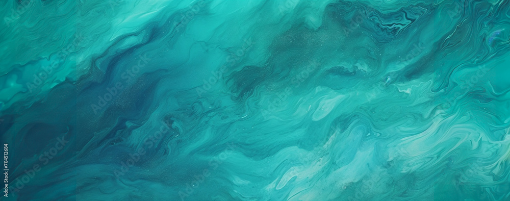 Teal blue green gradient paint background with liquid fluid grunge texture Teal blue green gradient paint background with liquid fluid grunge texture