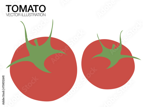 illustration of ripe tomatoes