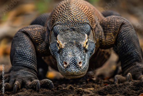 The ancient aura of a Komodo Dragon