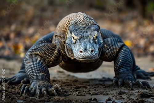 The ancient aura of a Komodo Dragon