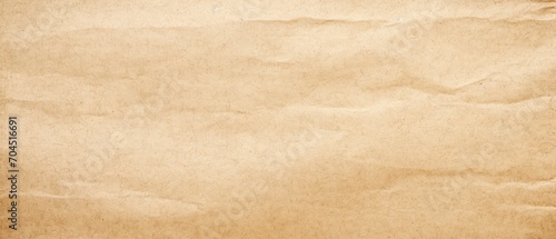 Cream color recycled kraft paper texture as background. old paper texture cardboard. photo