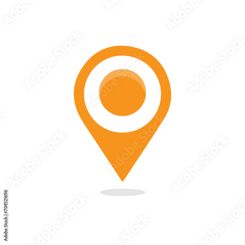 Free Download Map pin location icons. Modern map markers . Vector illustration on a white background. Flat design style modern icon, pointer minimal vector symbol, marker sign - GFXLoad
