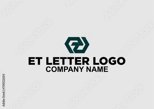 logo et letter company name