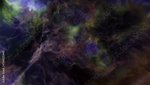 bright nebula, nebula in space, majestic red-purple nebula, beautiful space background 3D render 