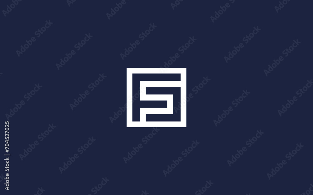 letter fs square logo icon design vector design template inspiration letter fs square logo icon design vector design template inspiration