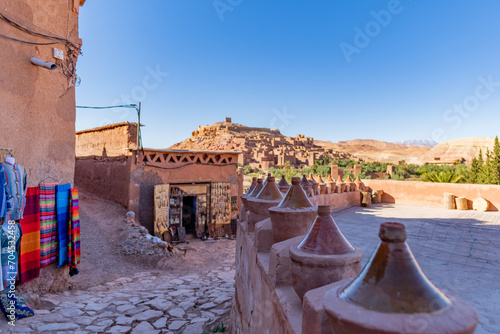 landscape of the interior of Morocco