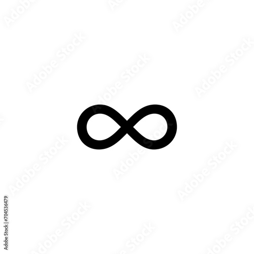 infinity icon vector illustration eps