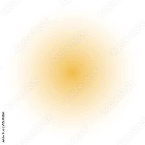 Circle neon bokeh, light glowing effect, gradient background, yellow glow star light, blur lens - stock vector